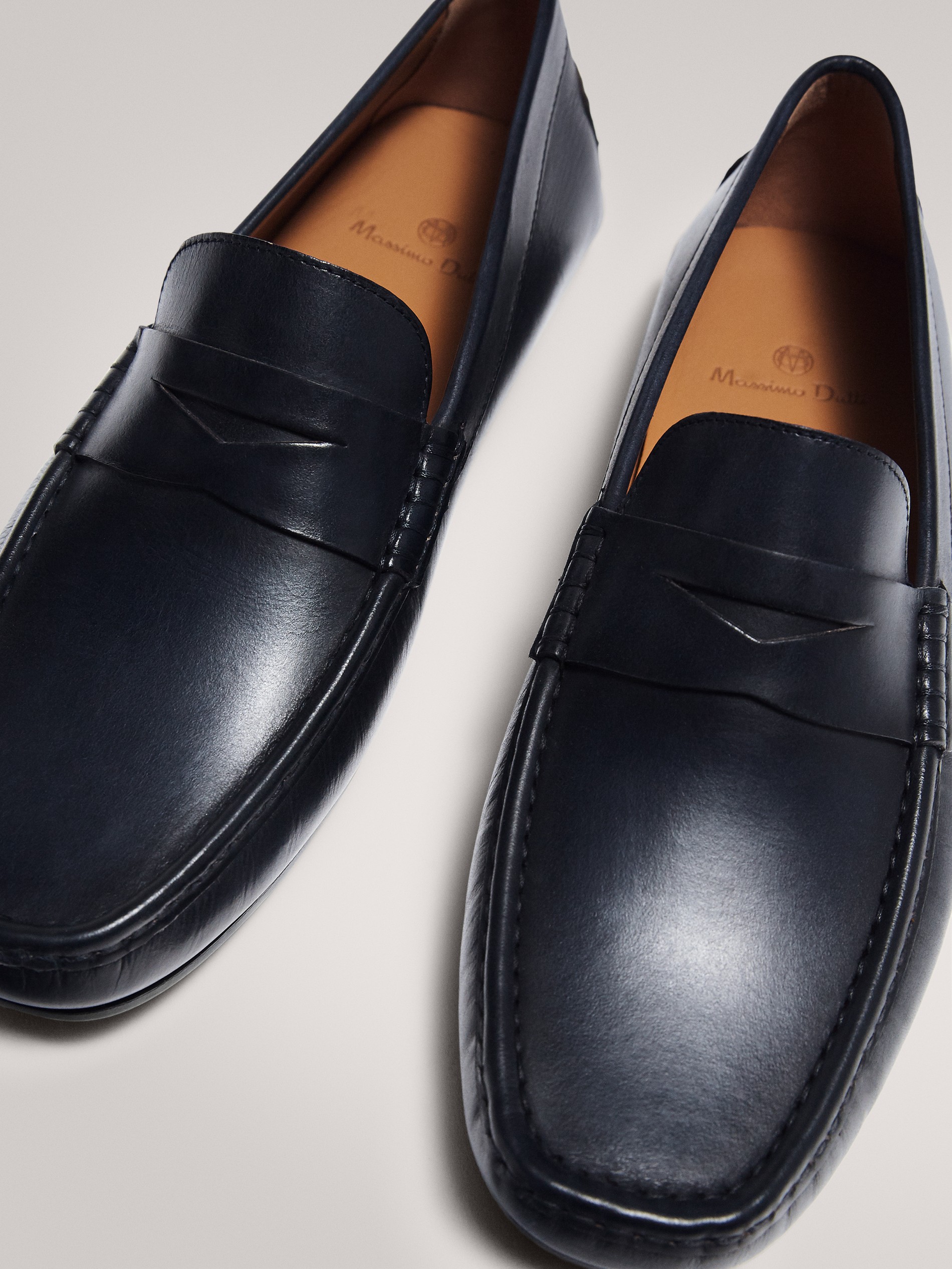 massimo dutti penny loafers