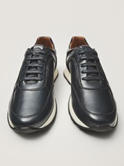 PREMIUM BRUSHED BLUE TRAINERS