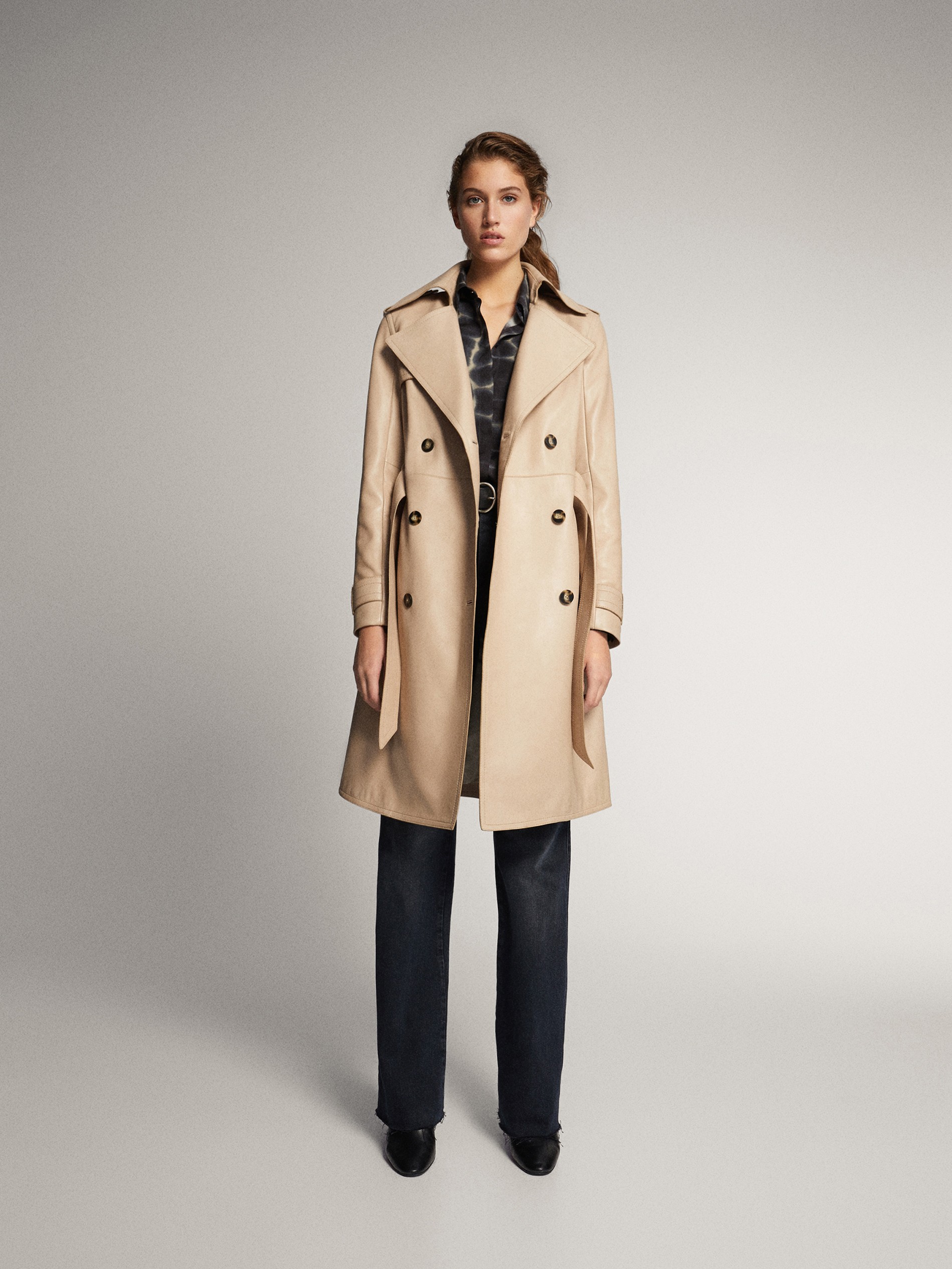 massimo dutti trench