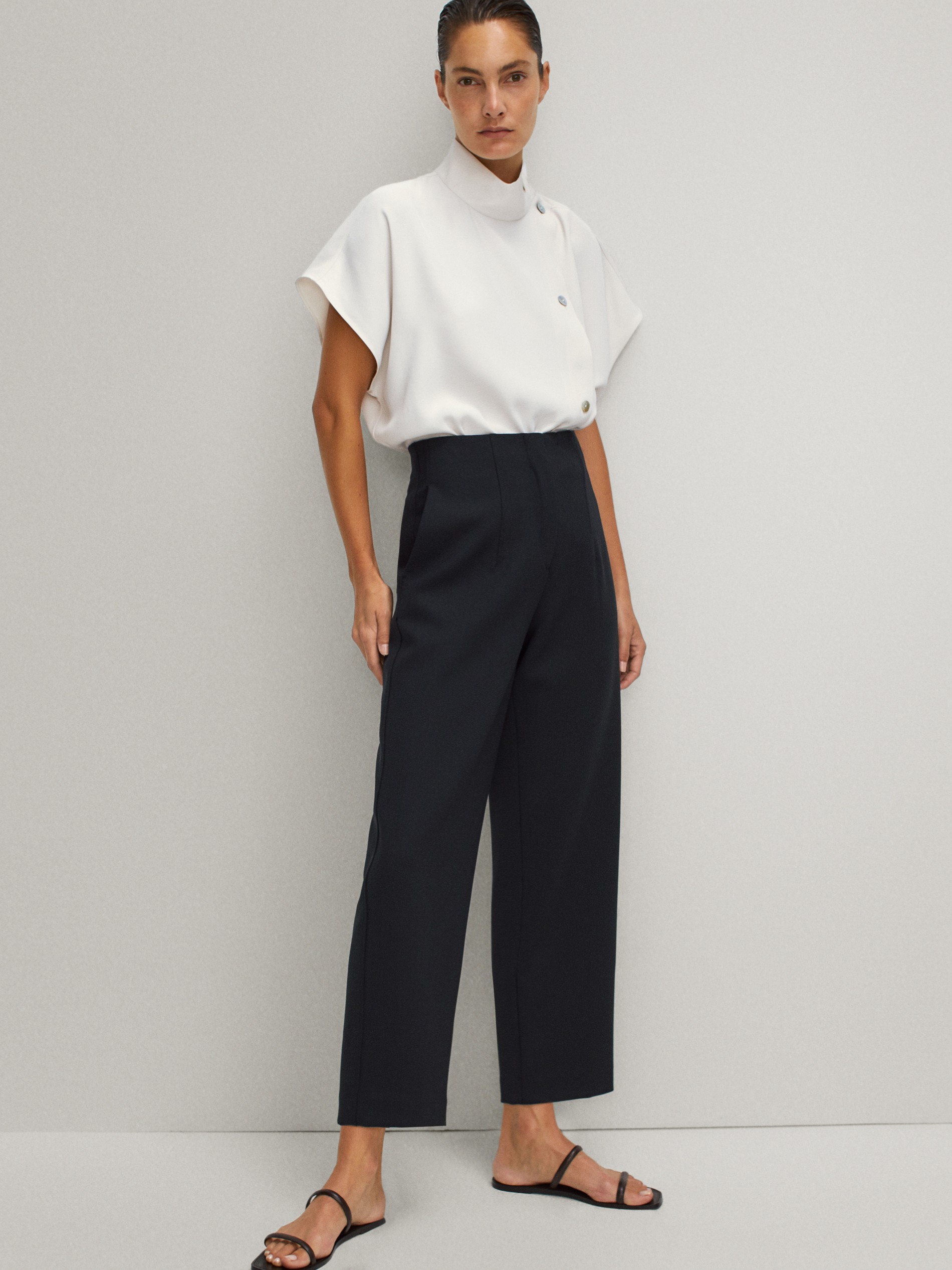 wool trousers