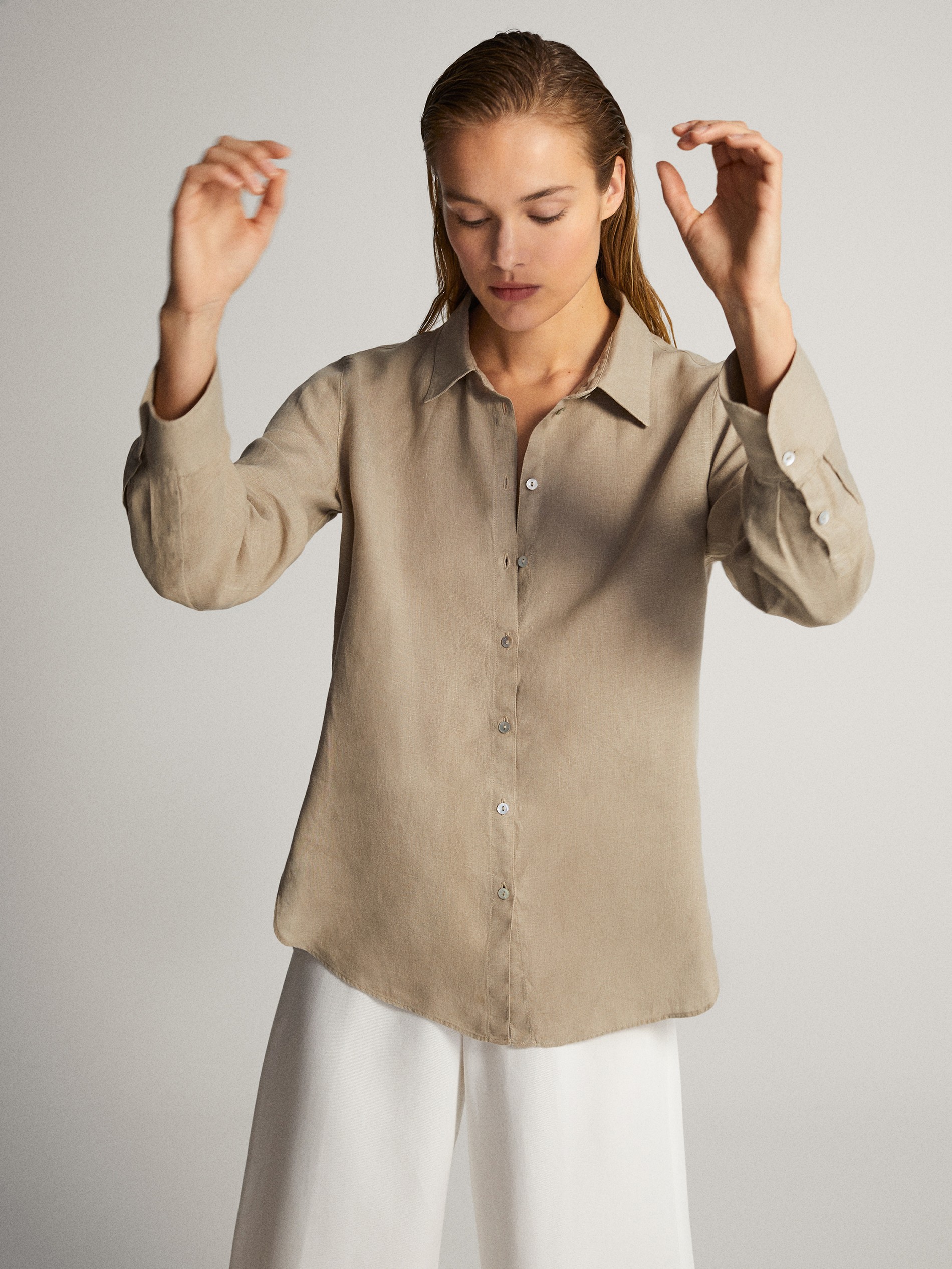 summer linen shirts womens
