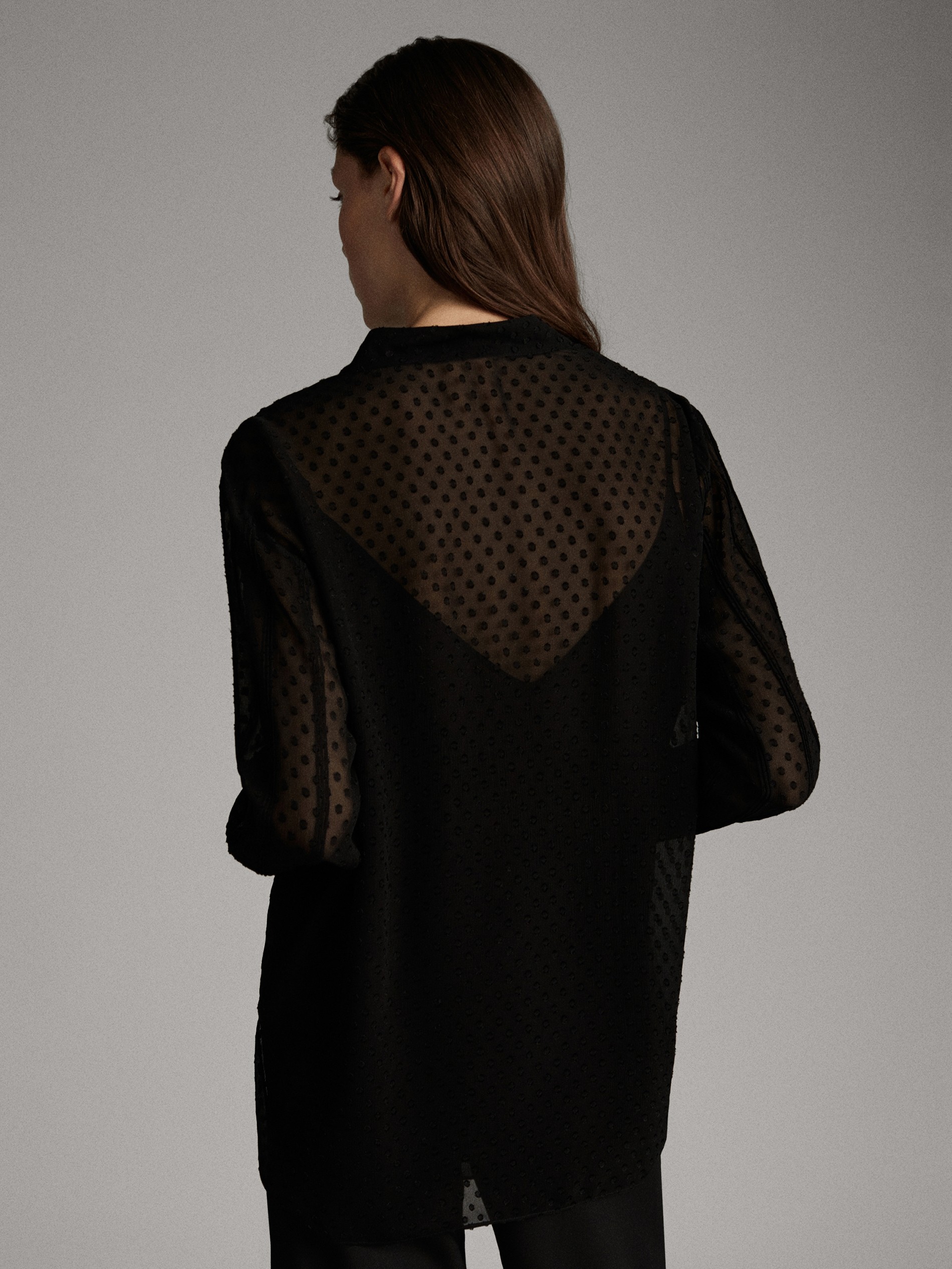 blusa plumeti negra