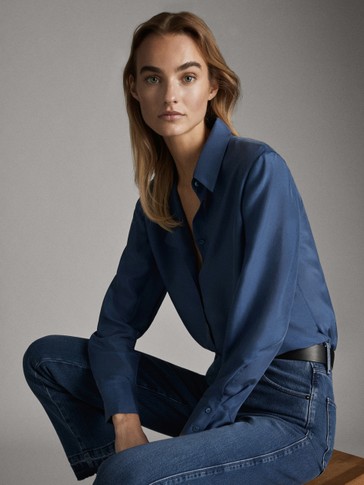 Shirts Blouses Sale Women Massimo Dutti Norway