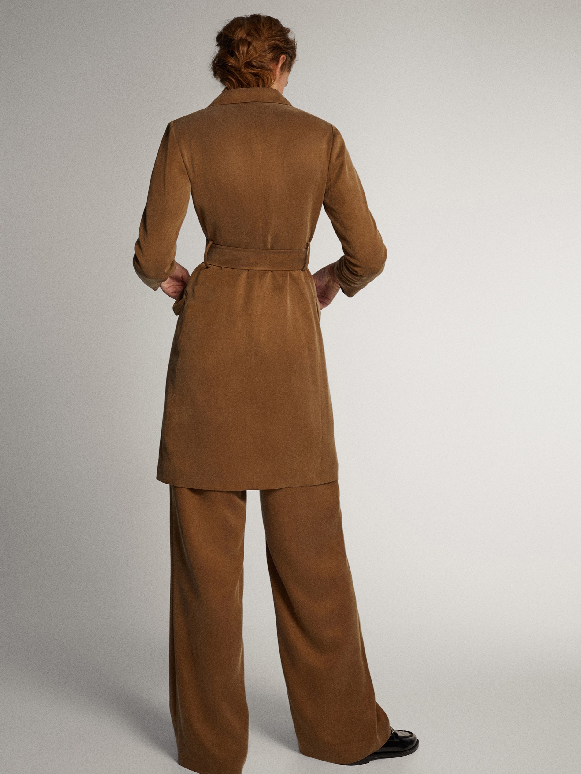massimo dutti blazer dress
