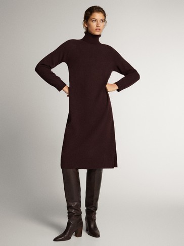 massimo dutti sweater dress