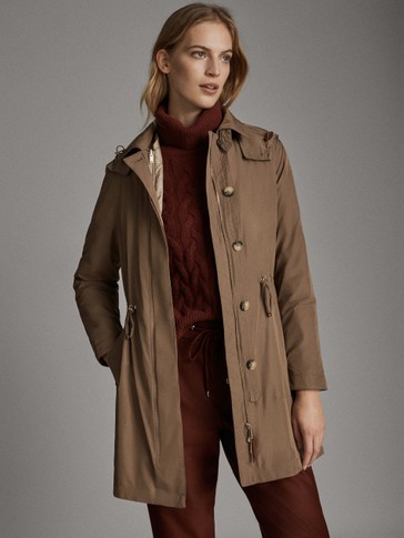 Parka massimo dutti mujer clearance
