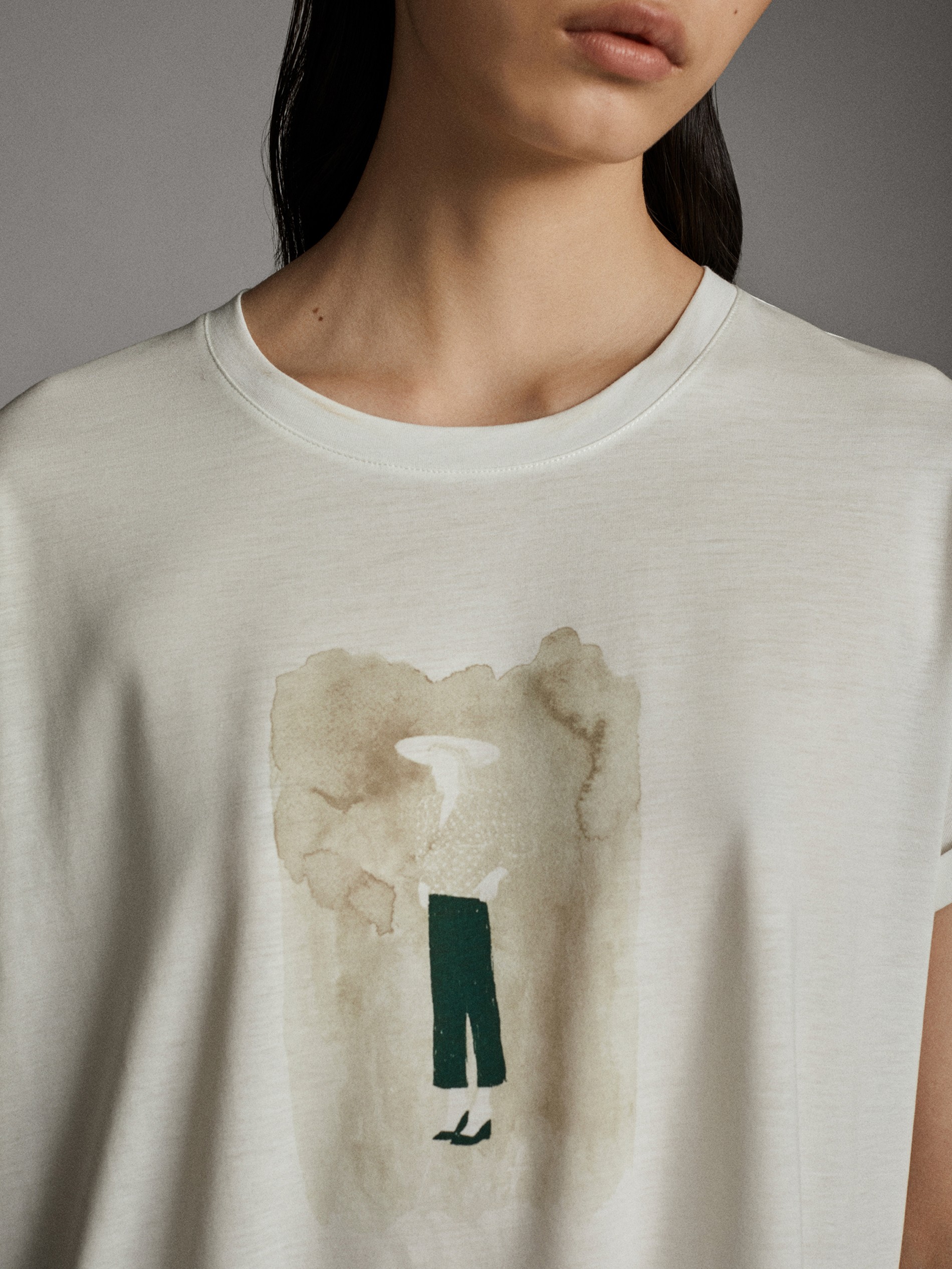 massimo dutti lyocell shirt