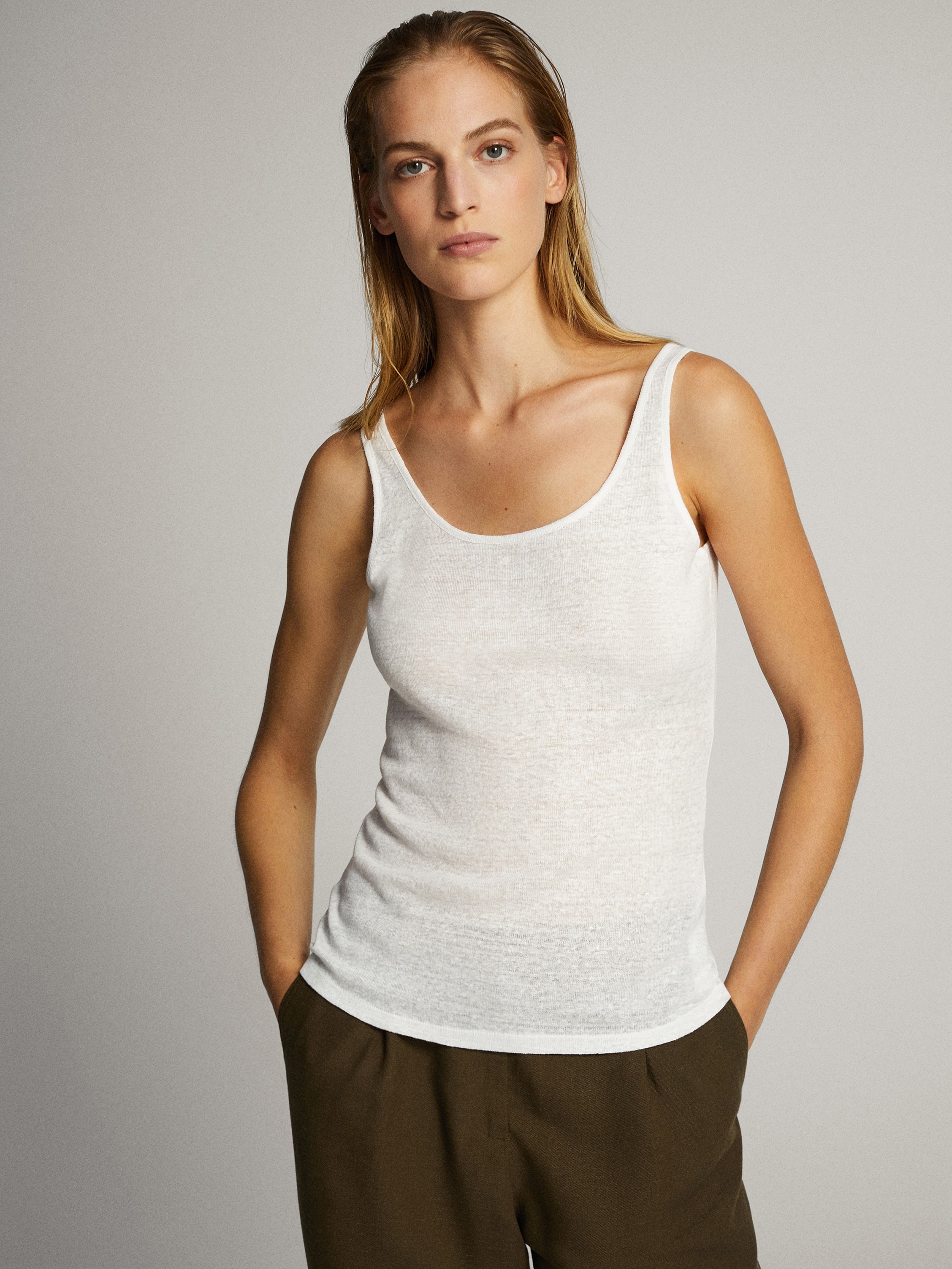 massimo dutti tank top