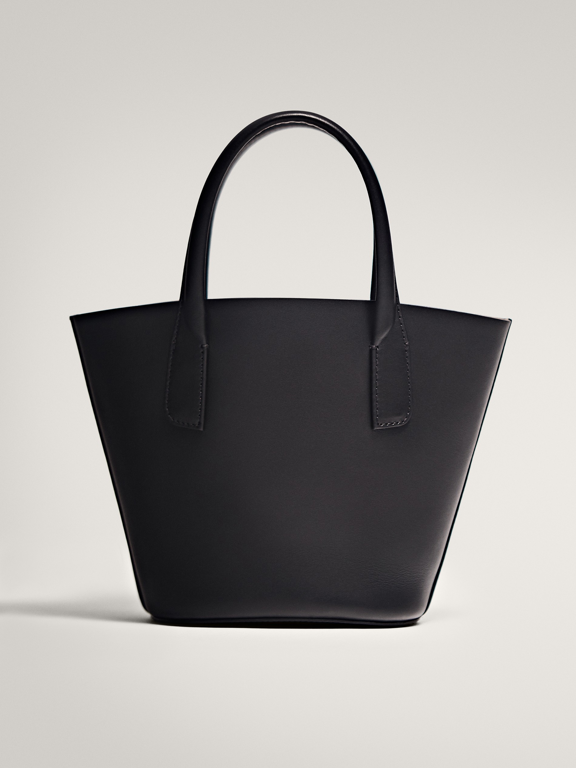 leather shopper bag