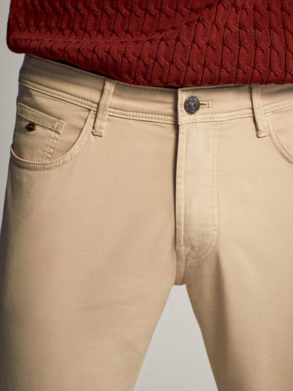 Pantalones Slim Fit Pantalones Coleccion Hombre Massimo