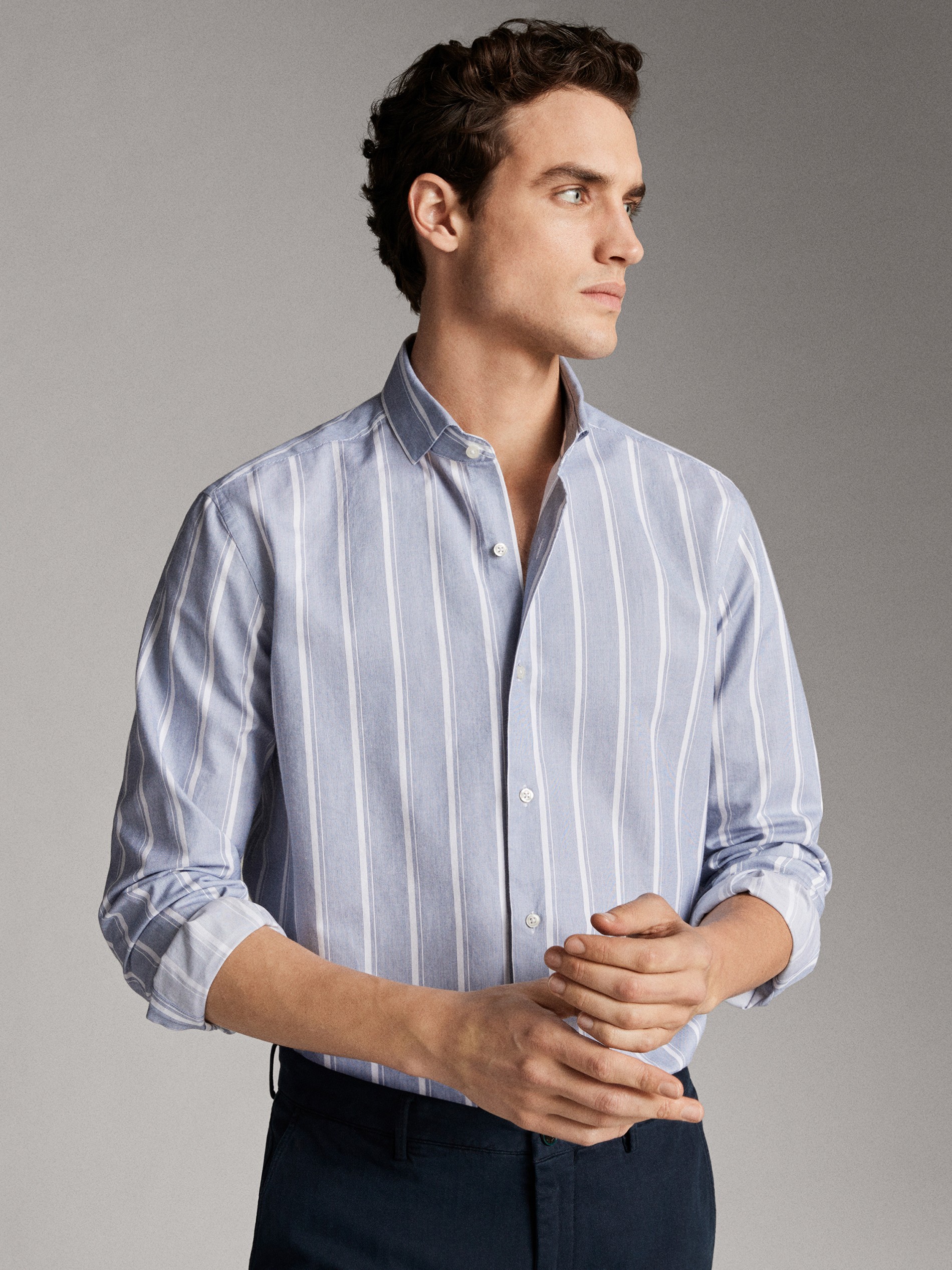 camisas massimo dutti hombre