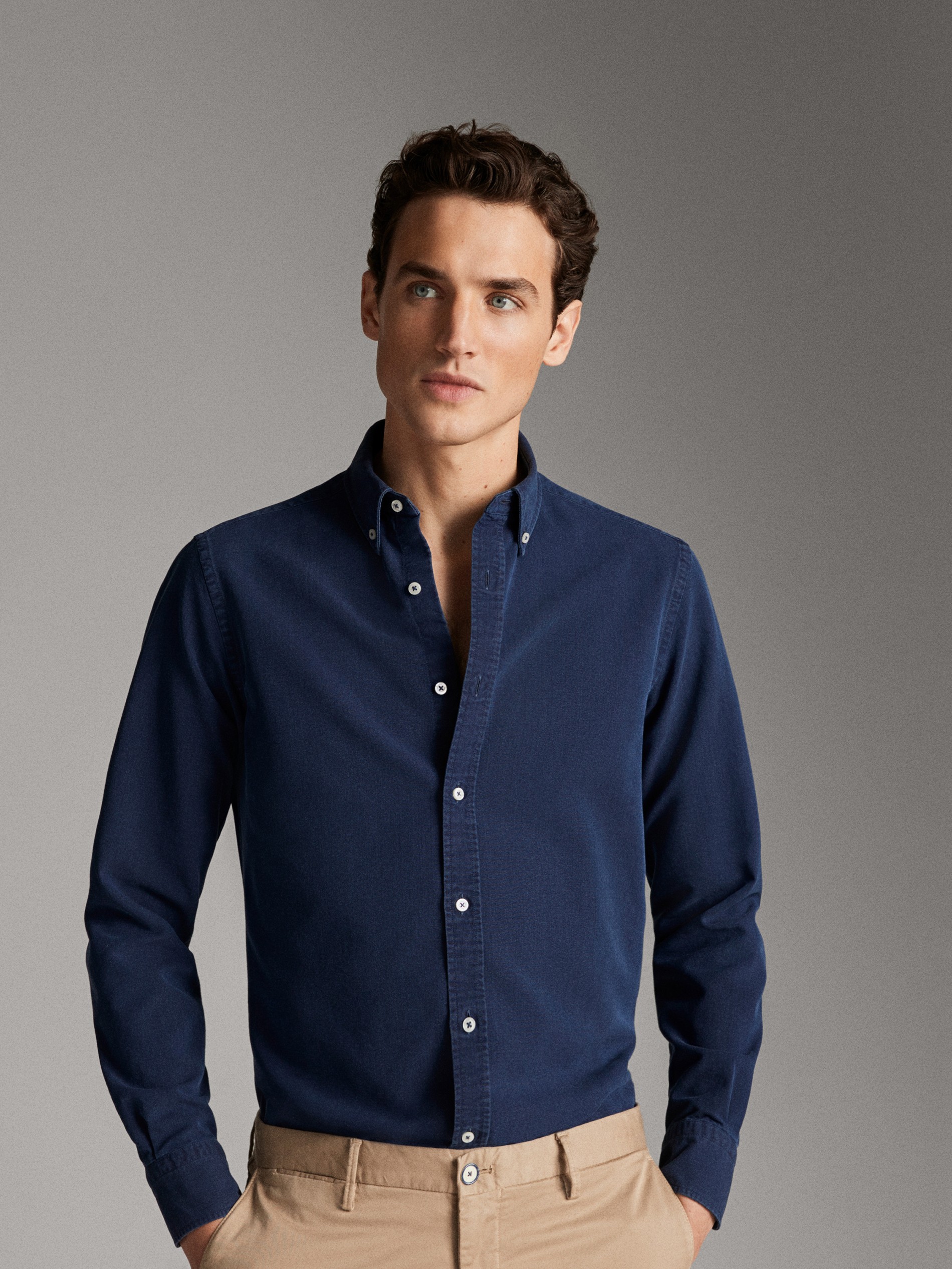 cotton oxford shirts mens