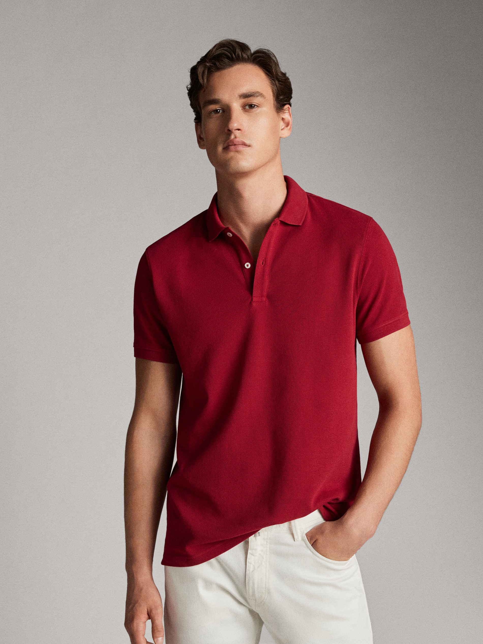 100 cotton polo shirts