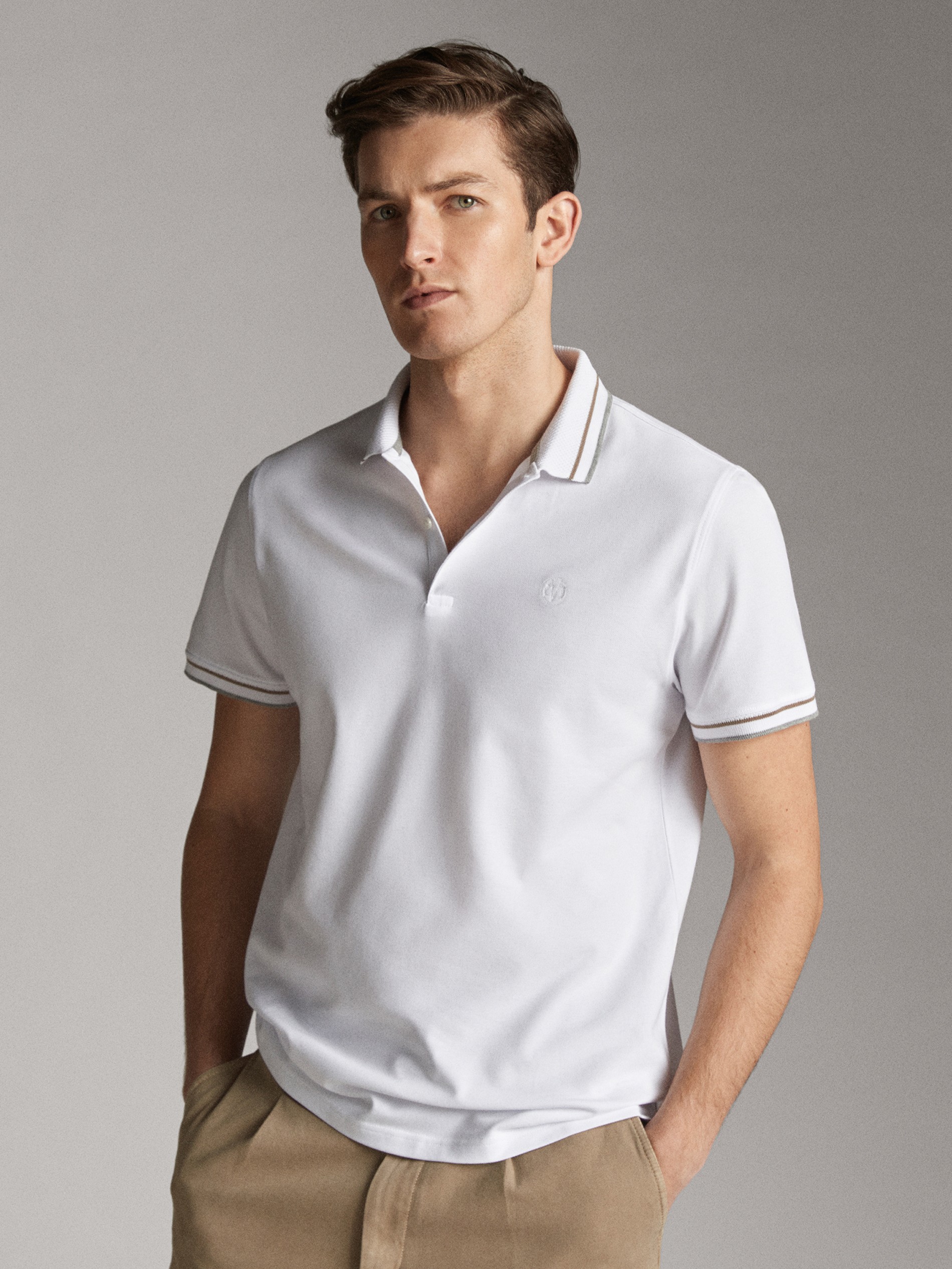 massimo dutti polo shirt