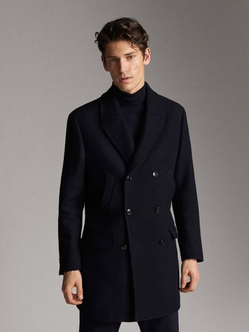 manteau massimo dutti homme