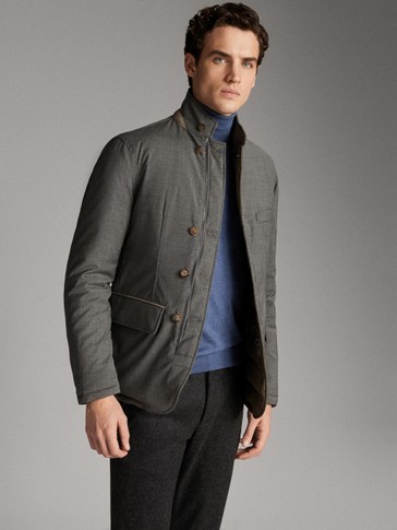 massimo dutti reversible jacket