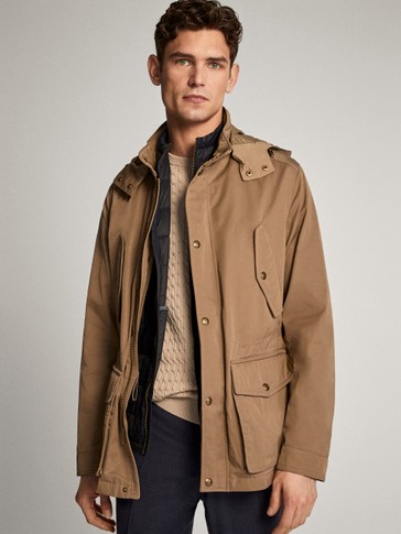 JACKET WITH REMOVABLE GILET