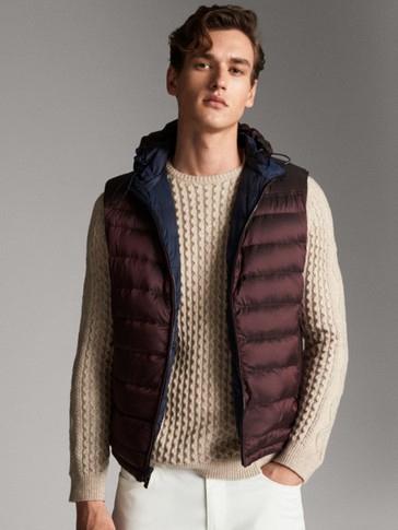 massimo dutti puffer jacket mens