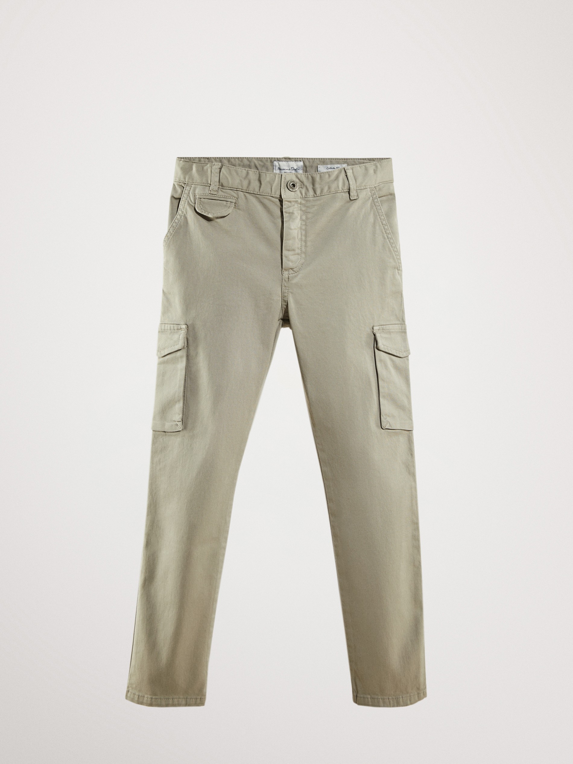CASUAL FIT CARGO TROUSERS - null 