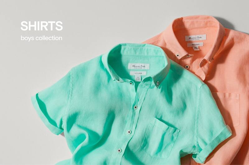 Camisas Coleccion Ninos Massimo Dutti Espana