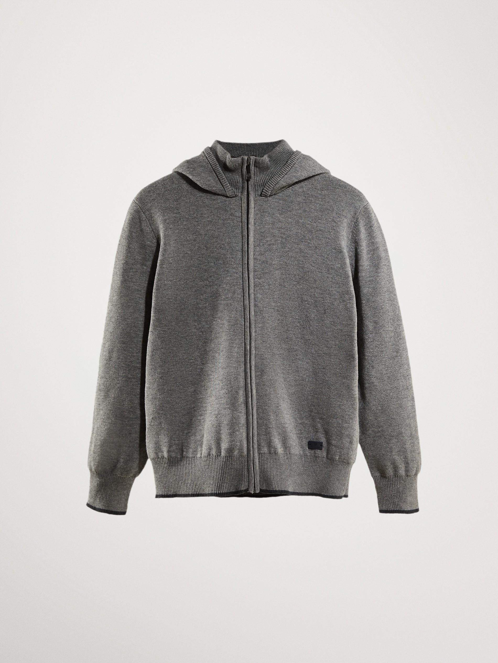 cardigan over hoodie