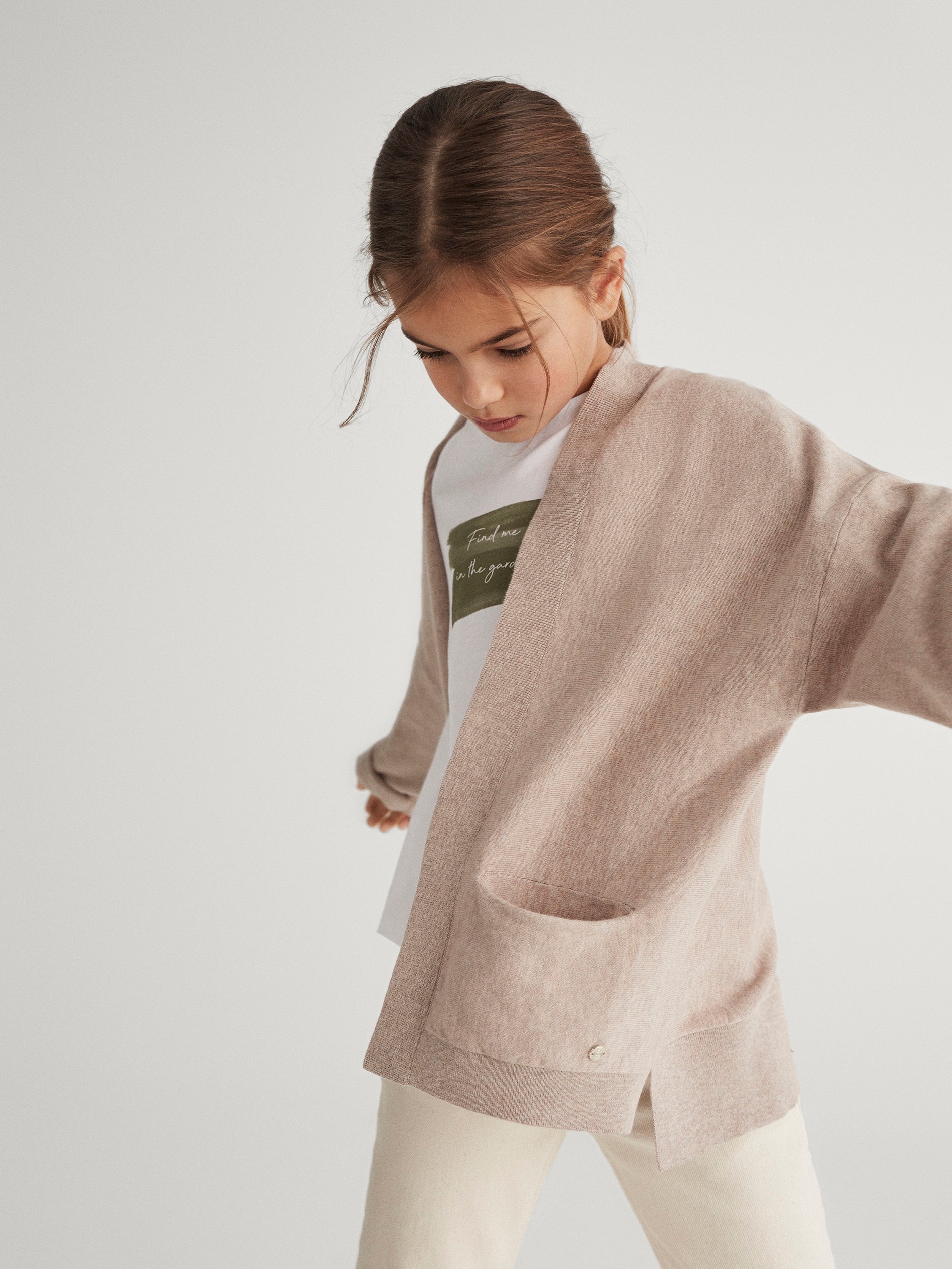 cashmere cardigan