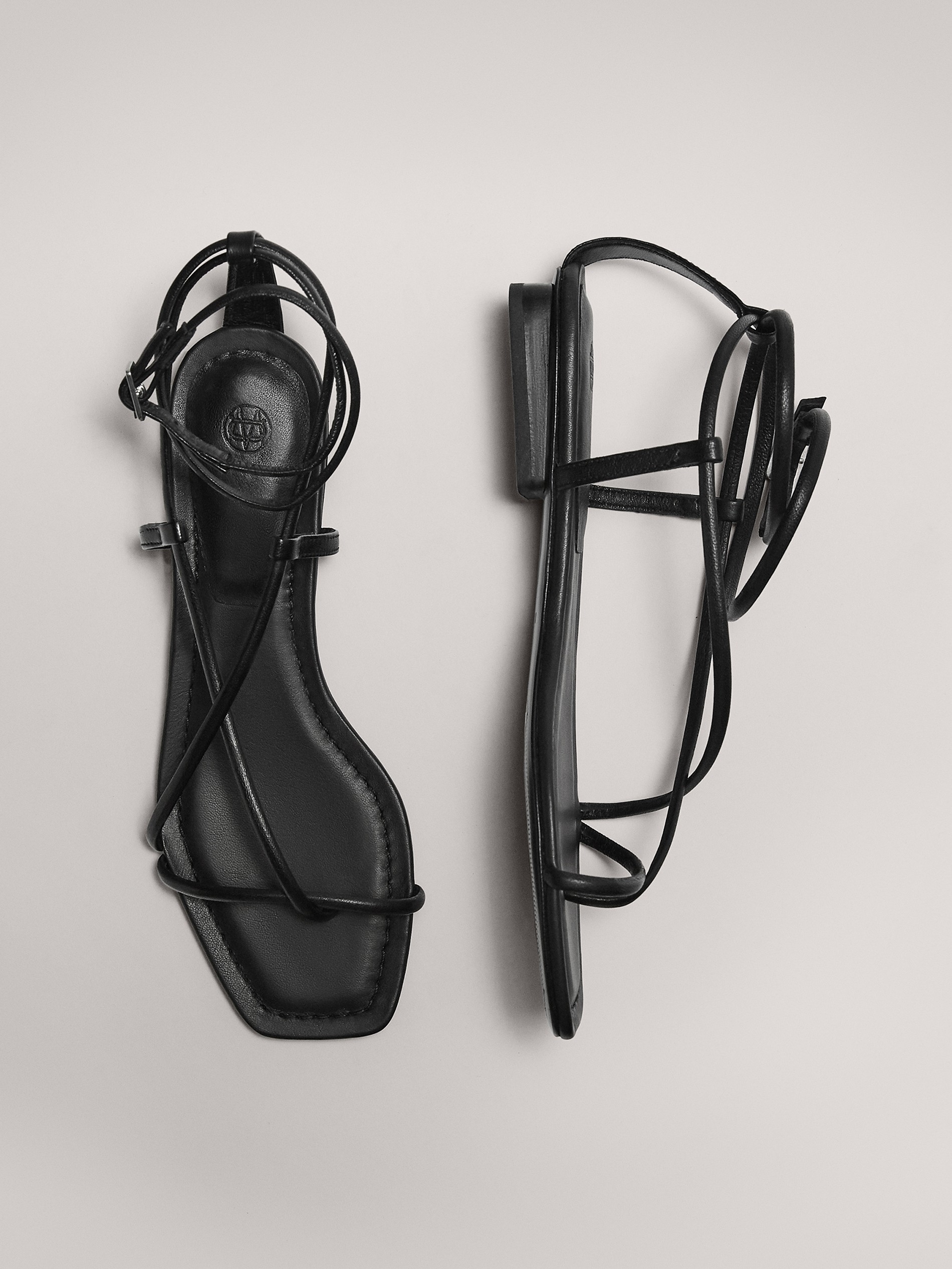 multi strap flat sandals