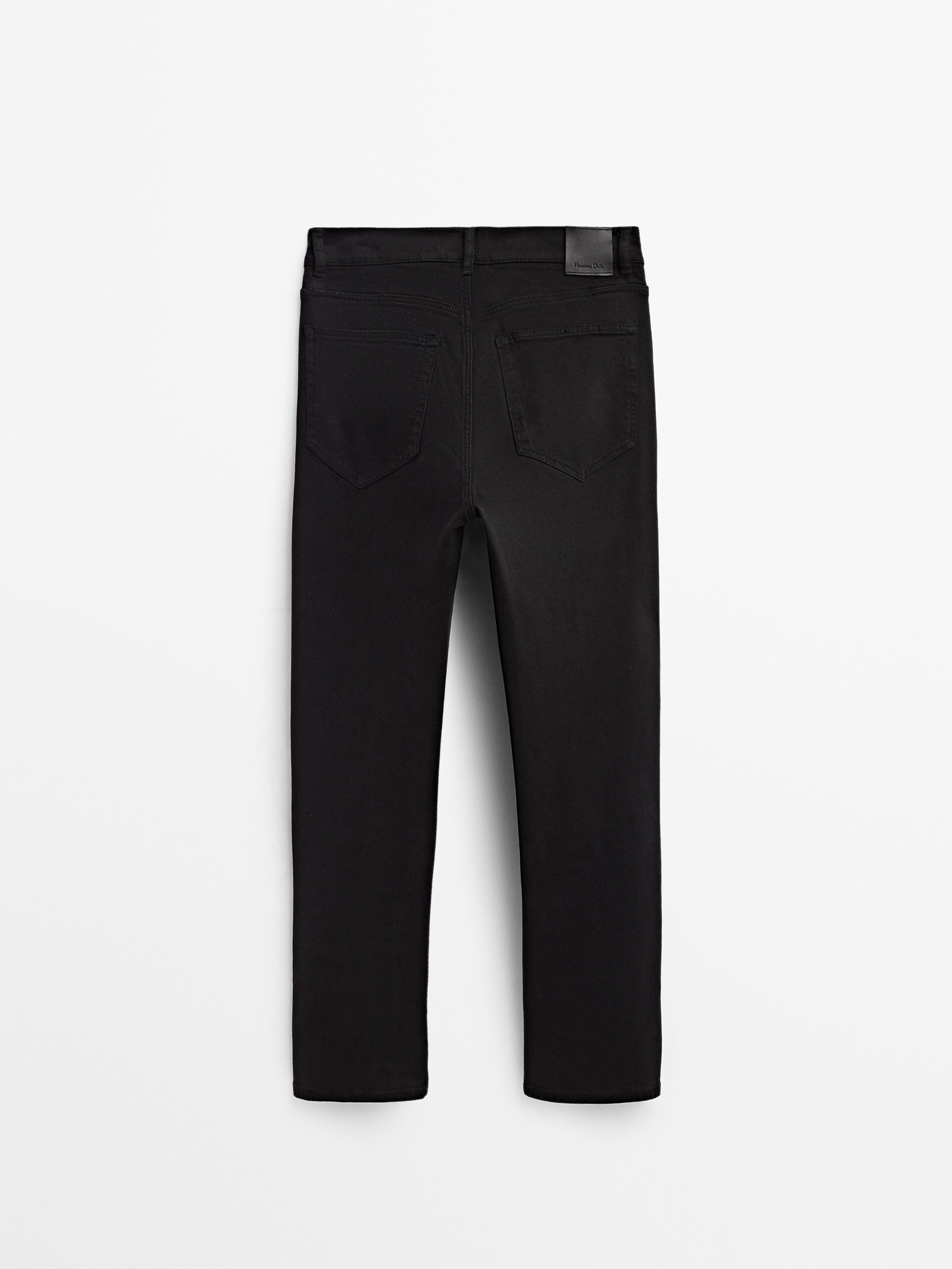 black slim fit trouser