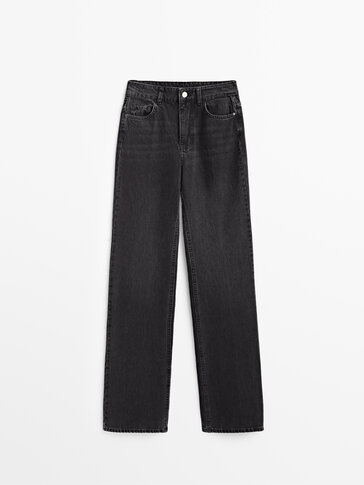 Bootcut jeans met hoge taille