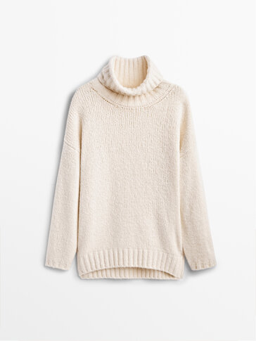 Wide neck sweater Limited Edition