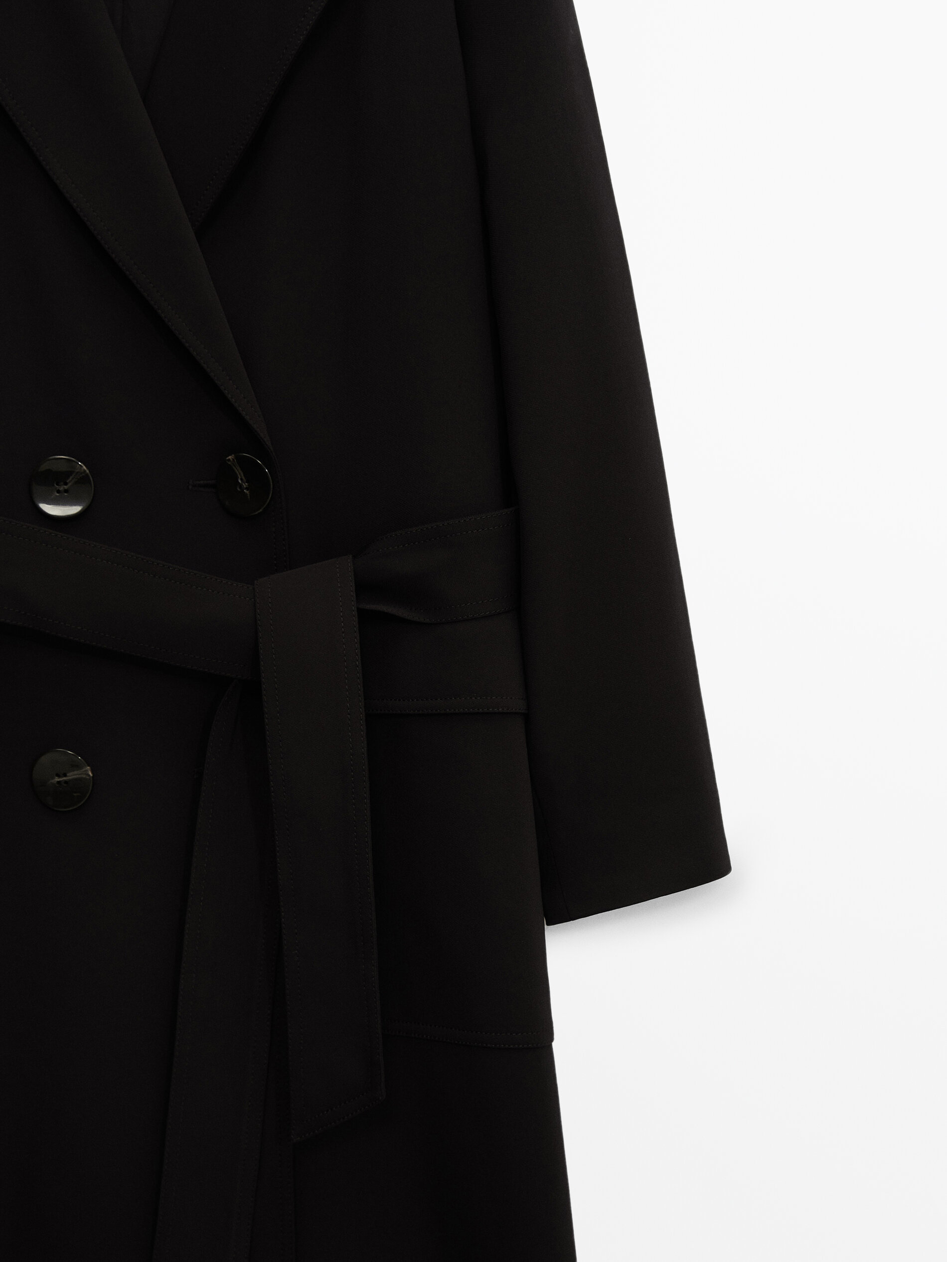 massimo dutti peacoat