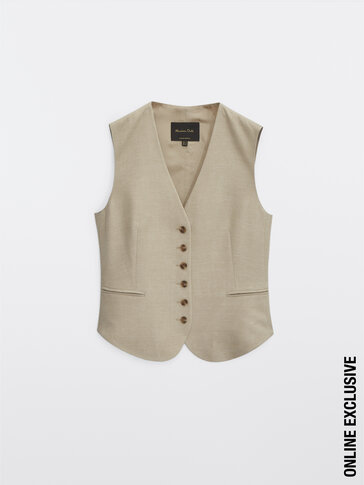 massimo dutti vests