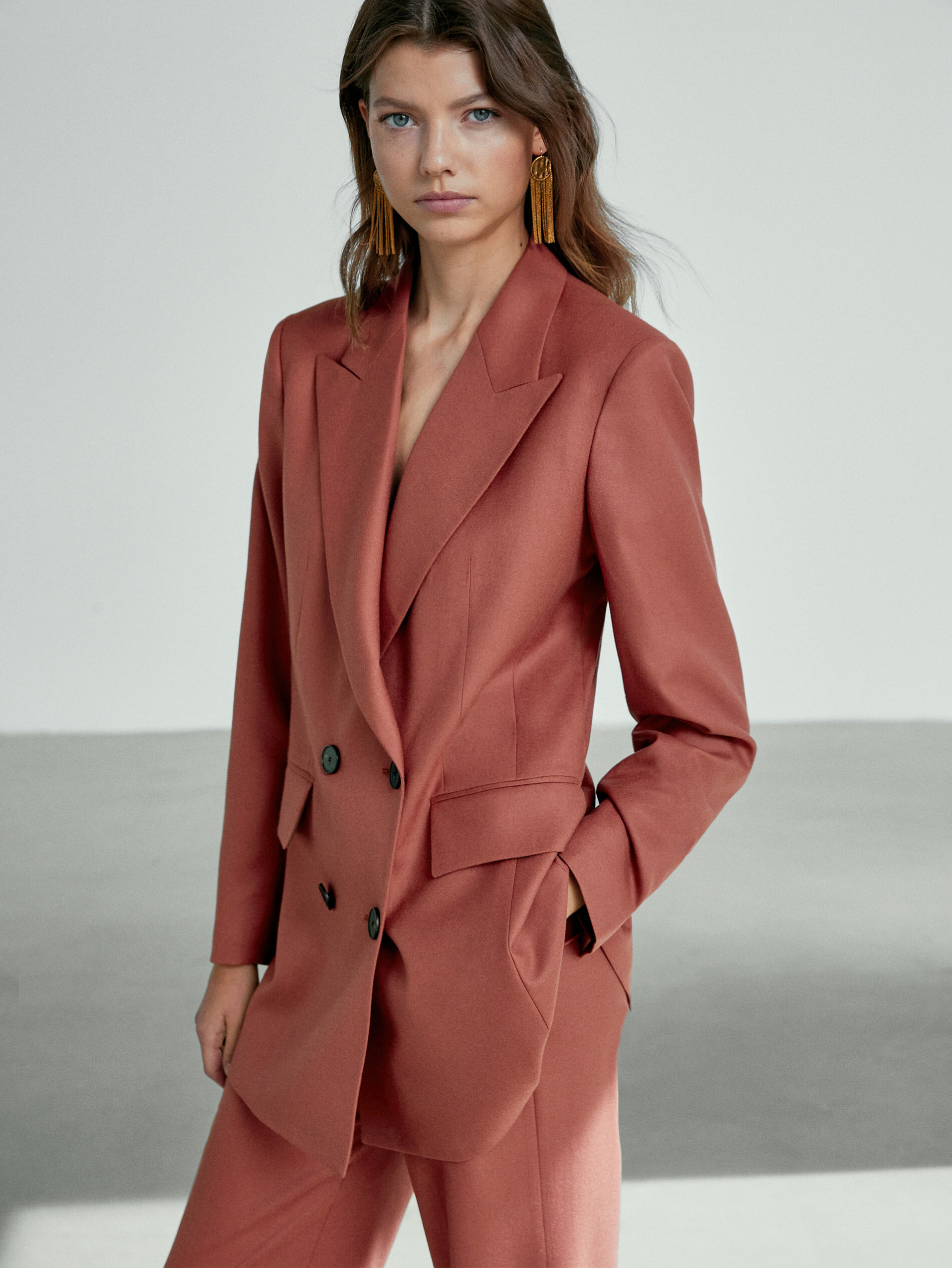 Massimo Dutti 100% Wool Blazer Limited Edition - Big Apple Buddy