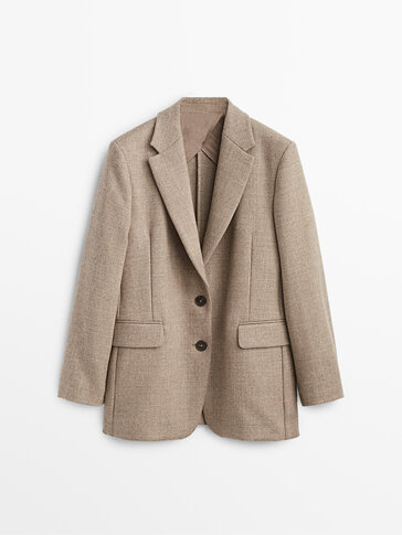 100% wool oversize blazer Limited Edition