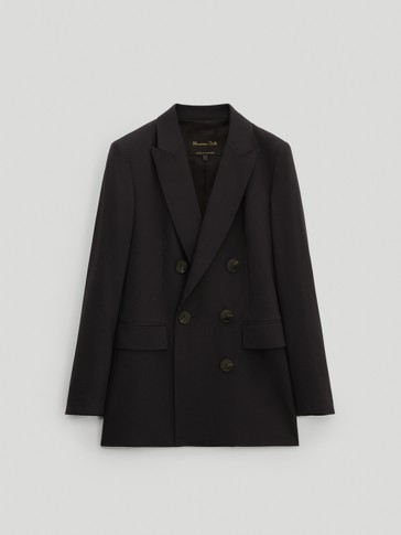 massimo dutti peacoat