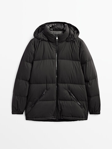 massimo dutti puffer jacket