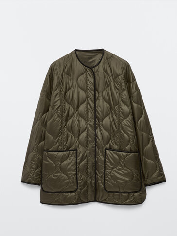 massimo dutti puffer jacket