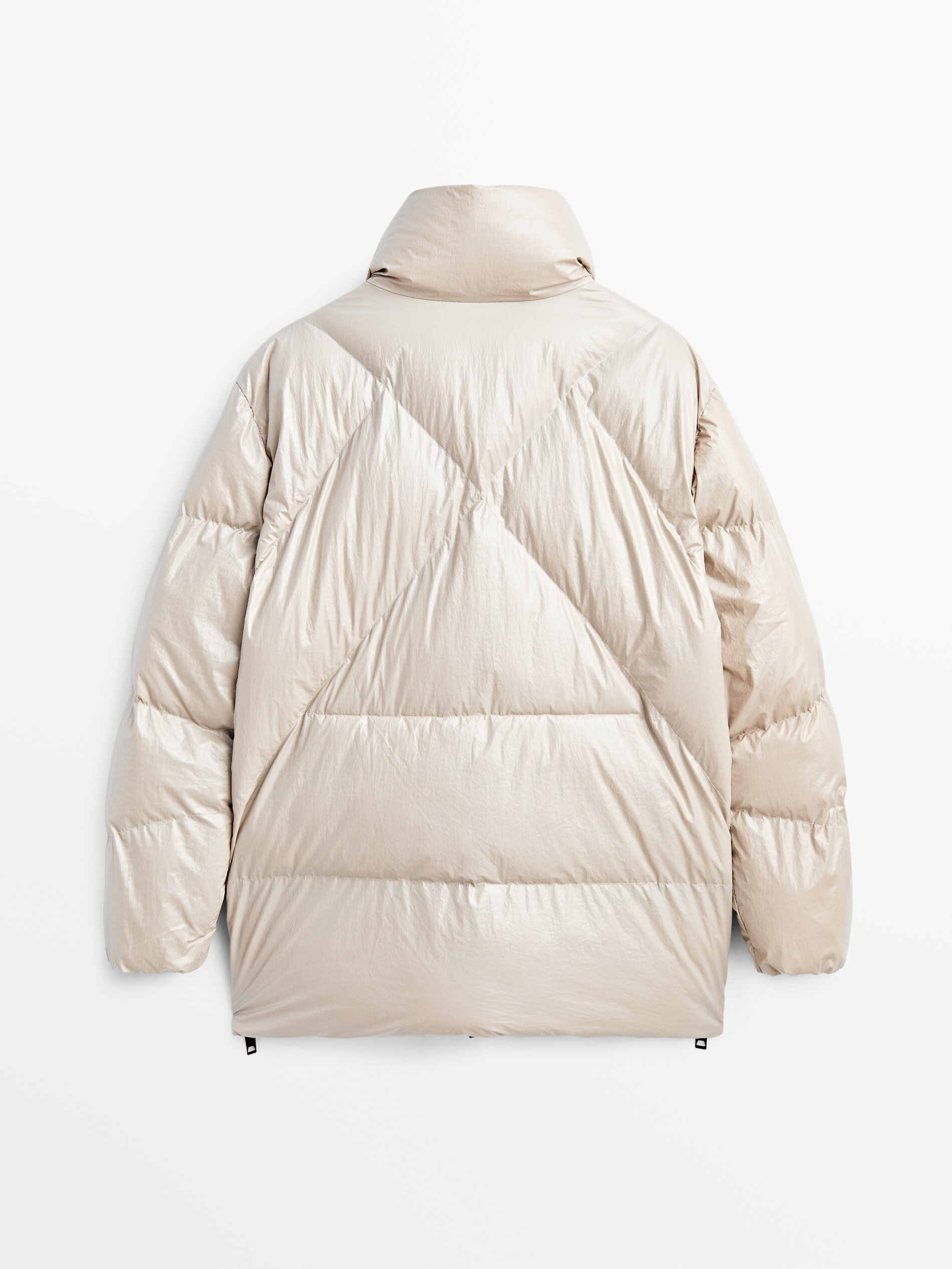 Massimo Dutti - Laminated puffer jacket