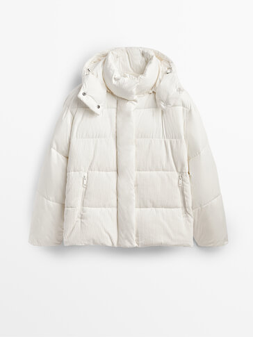 massimo dutti reversible puffer jacket