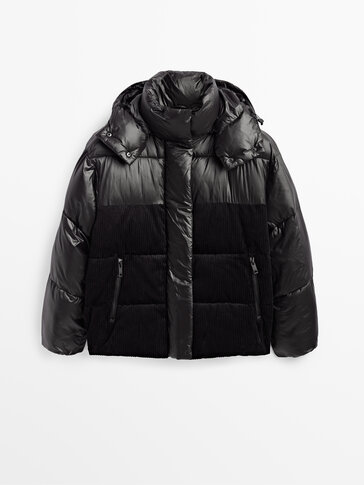 massimo dutti reversible puffer jacket