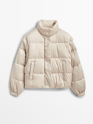 massimo dutti puffer jacket