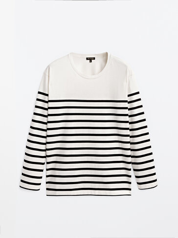 massimo dutti striped jumper