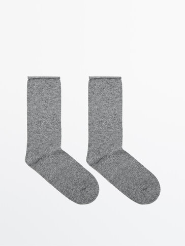 Ponožky z vlny a bavlny