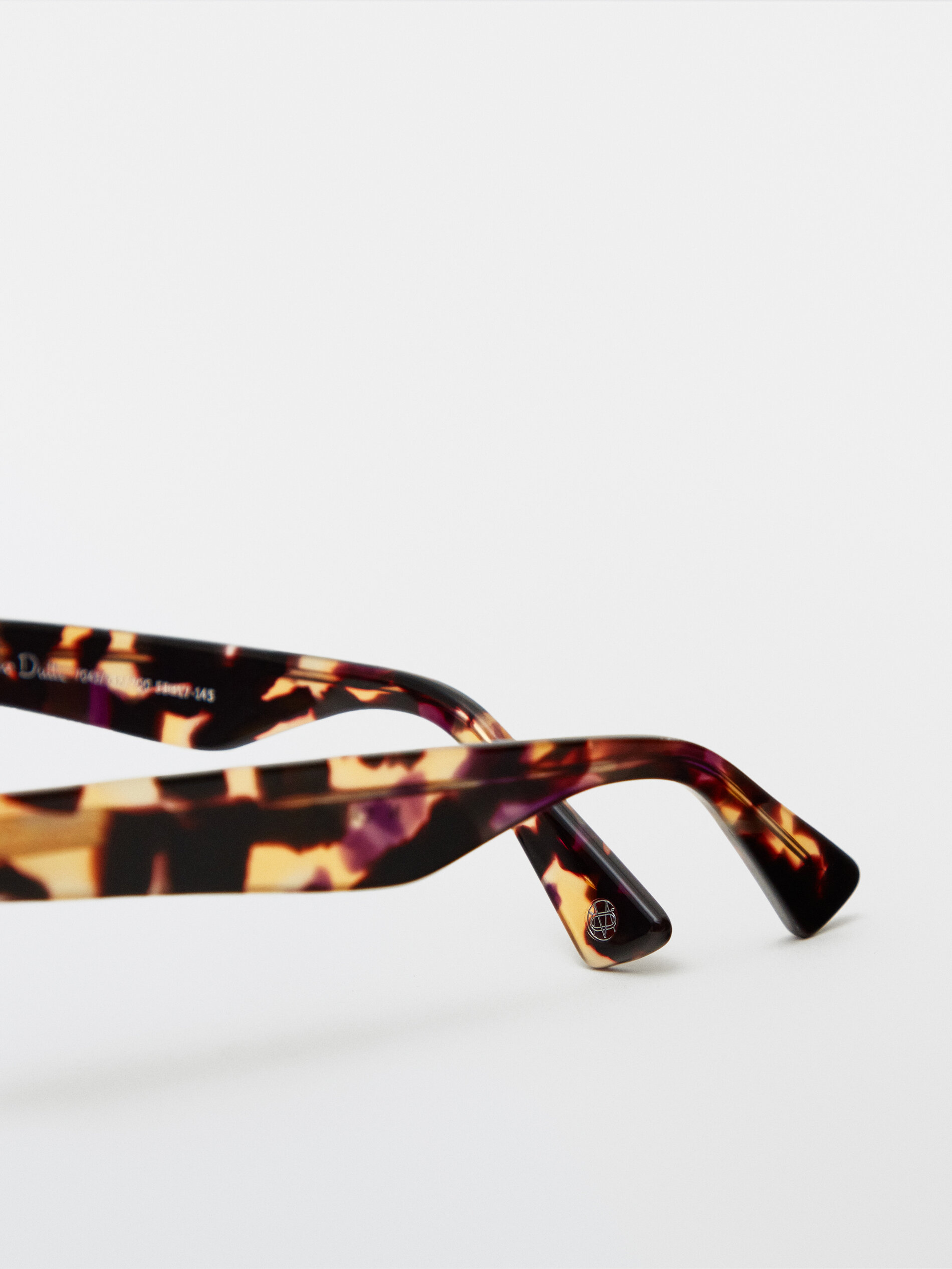 Lunettes de soleil œil de chat géométriques - Femmes - Massimo Dutti