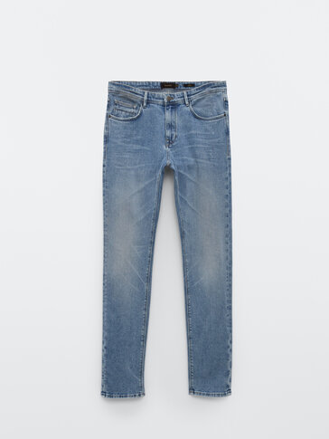 Faded slim fit jeans