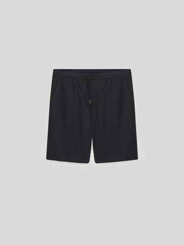 100% cotton Bermuda shorts