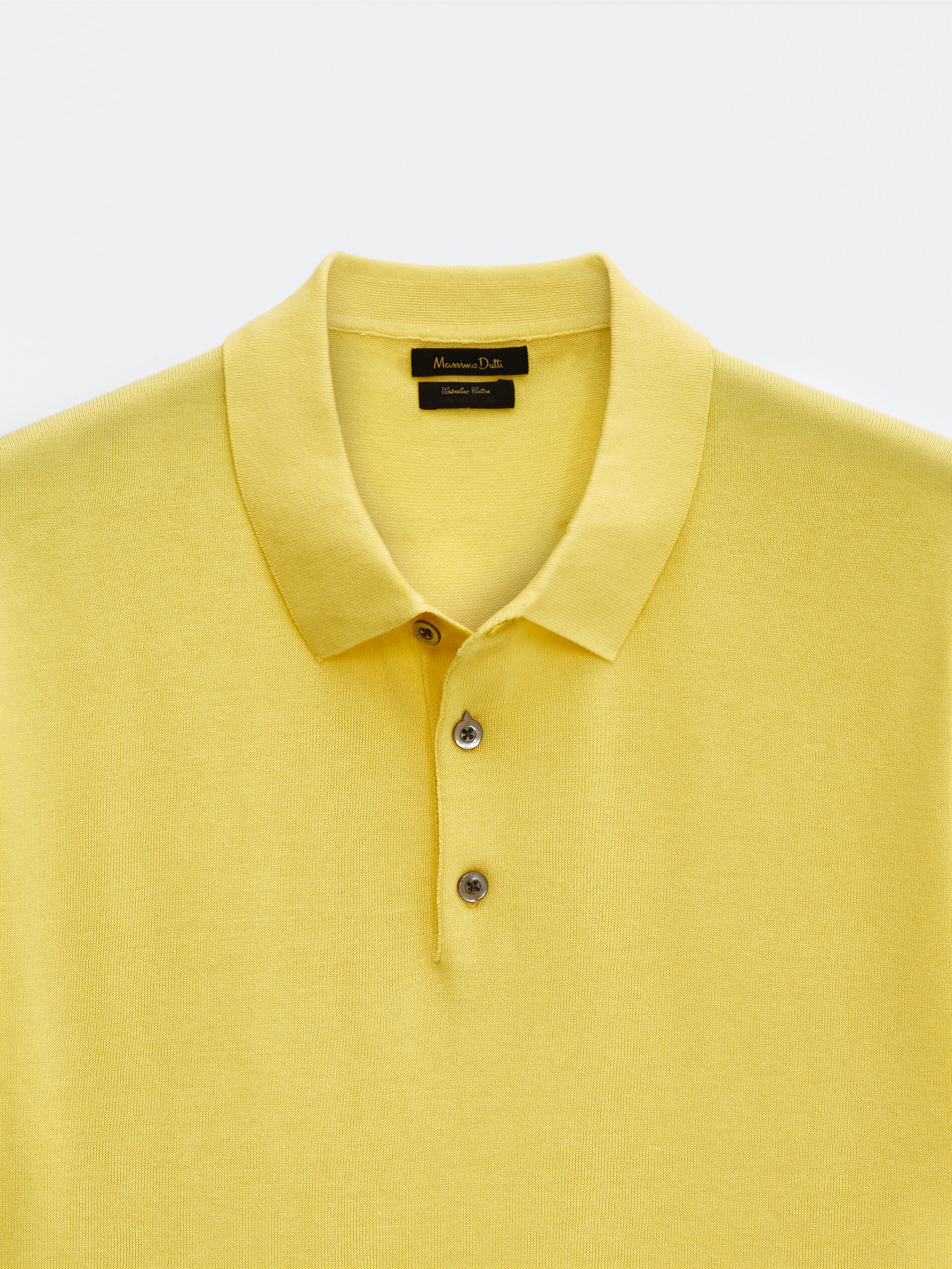 Mustard yellow collared shirt Clearance