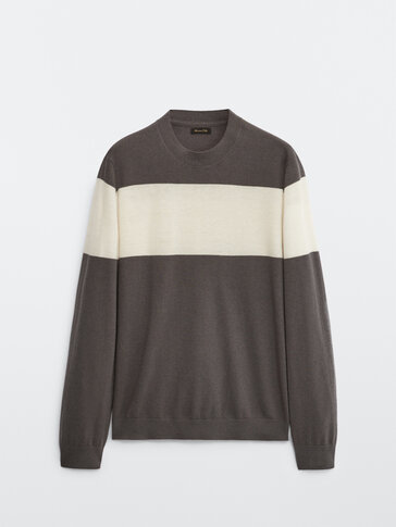 Silk and cashmere wool sweater