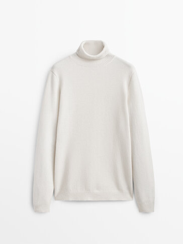 Wool/cashmere high neck sweater Limited Edition