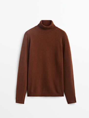 Wool/cashmere high neck sweater Limited Edition